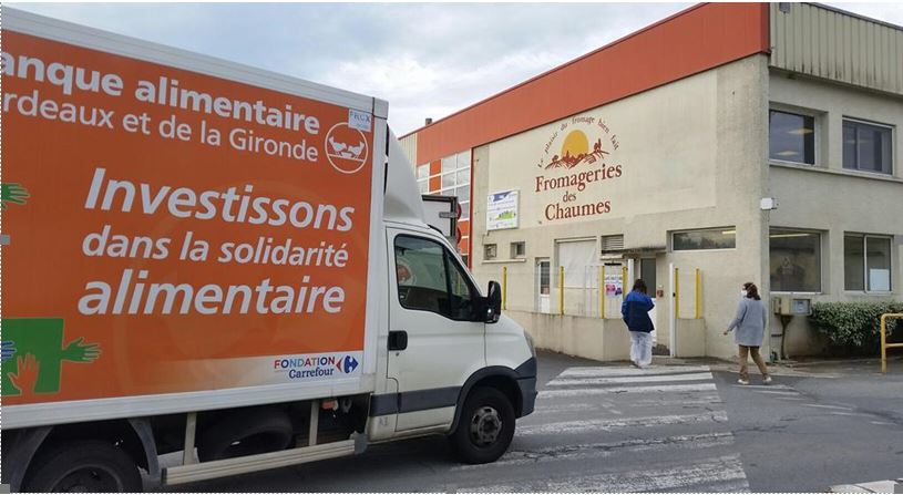 Dons Savencia Banques Alimentaires